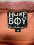 Vintage Homeboy Longsleeve Late 90s Braun Weiß M