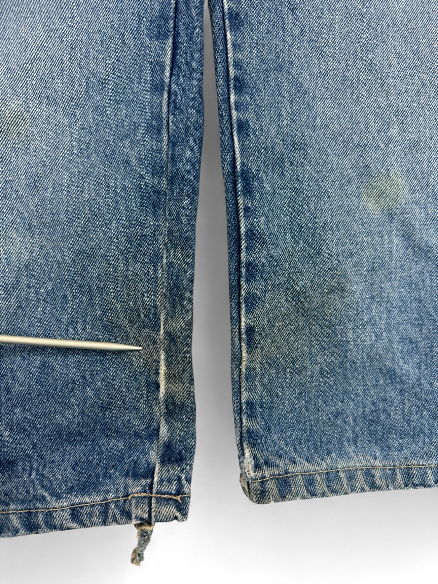 Pure Playaz Baggy Jeans 00s Made In Hong Kong Blau 28x30