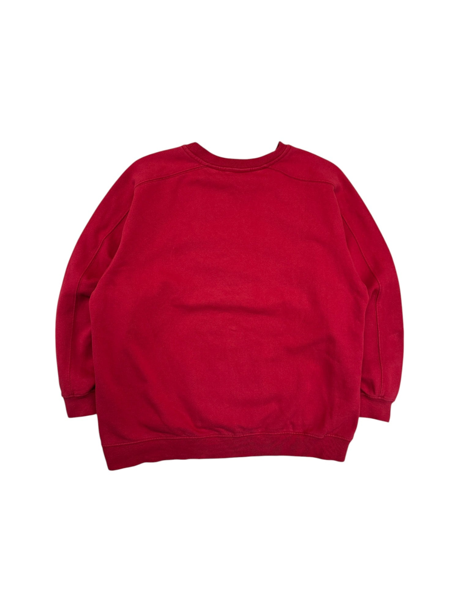 Fistful Sweater 00s Y2K "Street Line" Bestickt Rot M