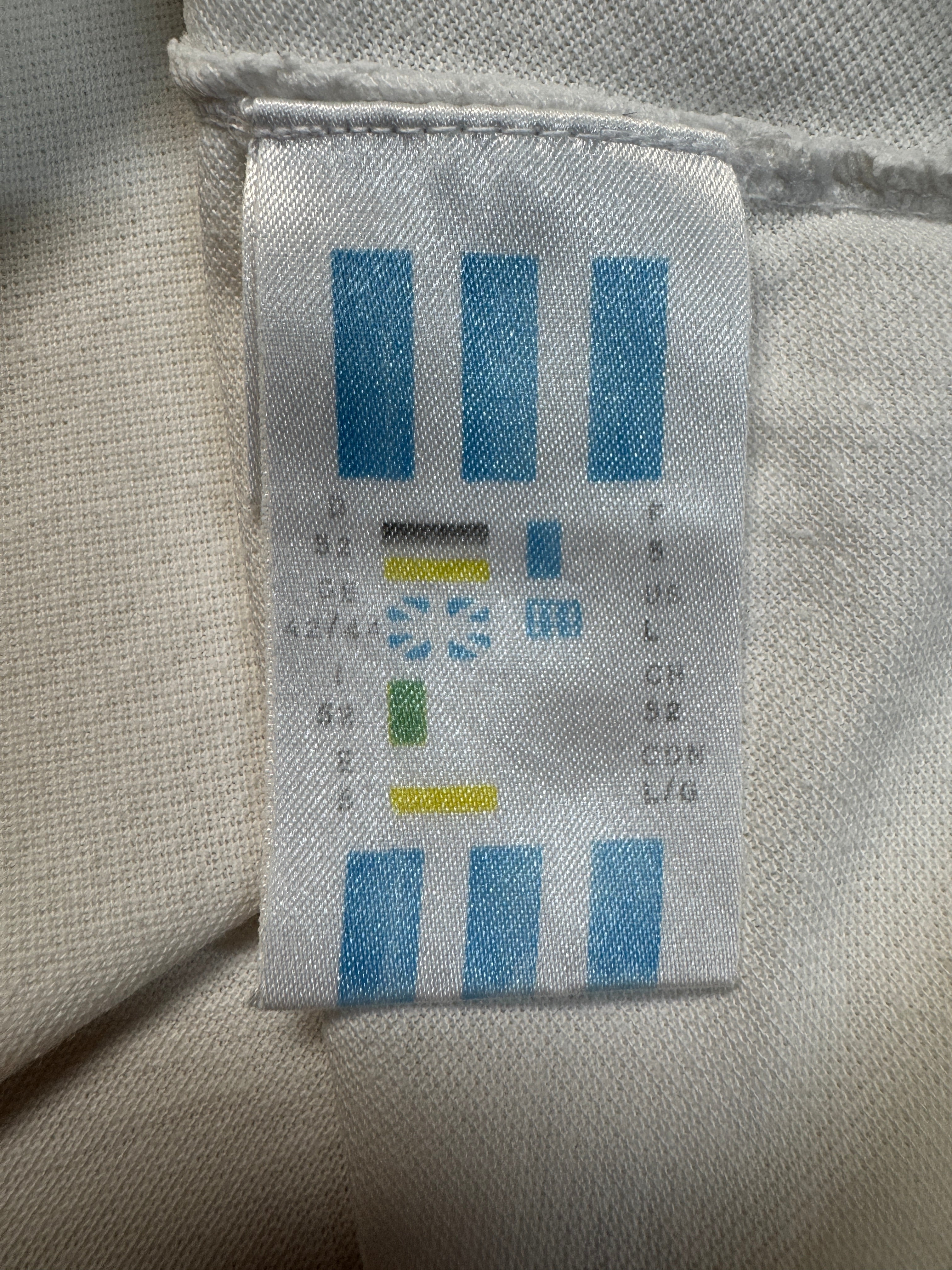 90s Adidas Equipment Polo Weiß Grün 52 L - RareRags