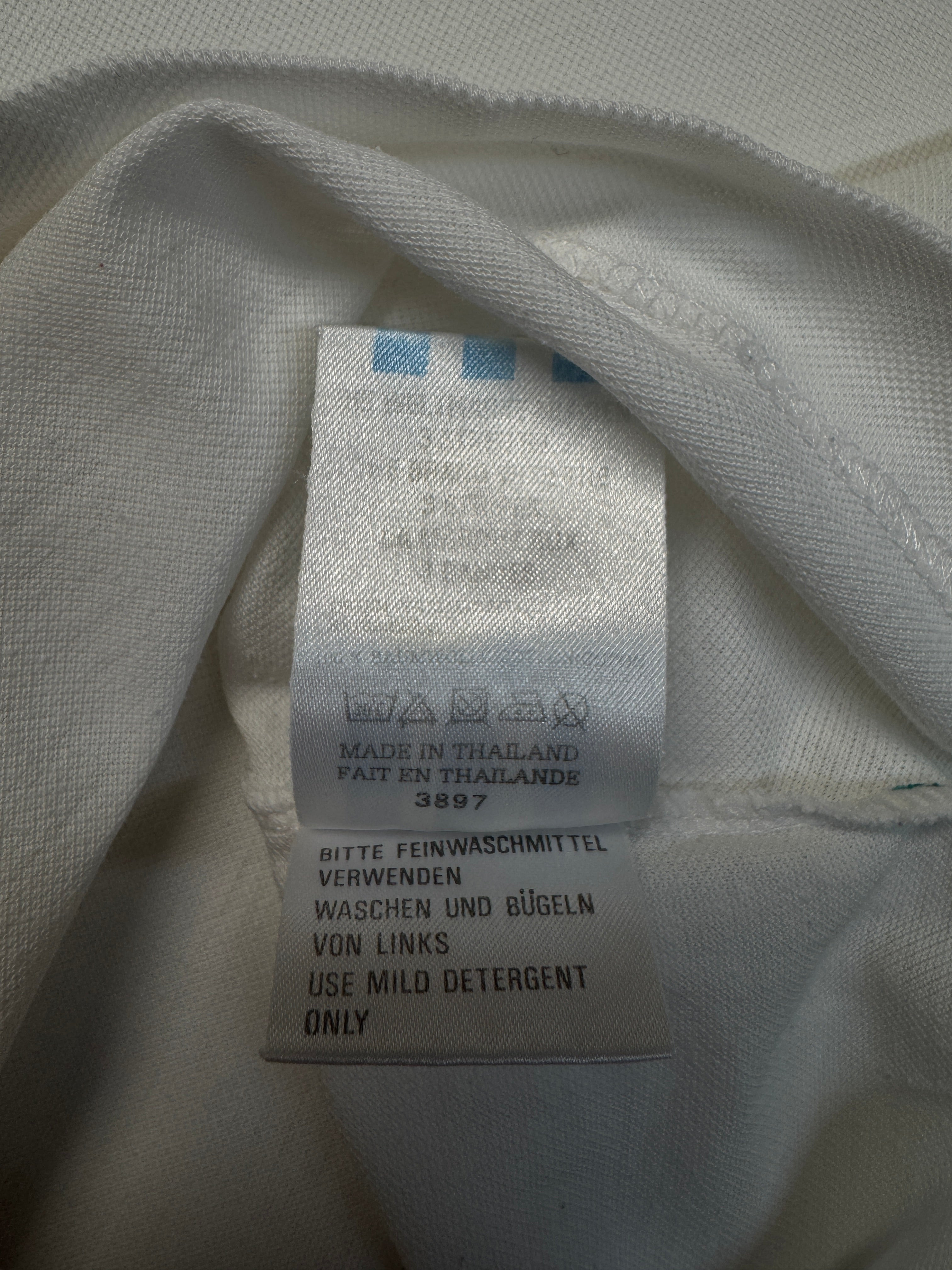 90s Adidas Equipment Polo Weiß Grün 52 L - RareRags