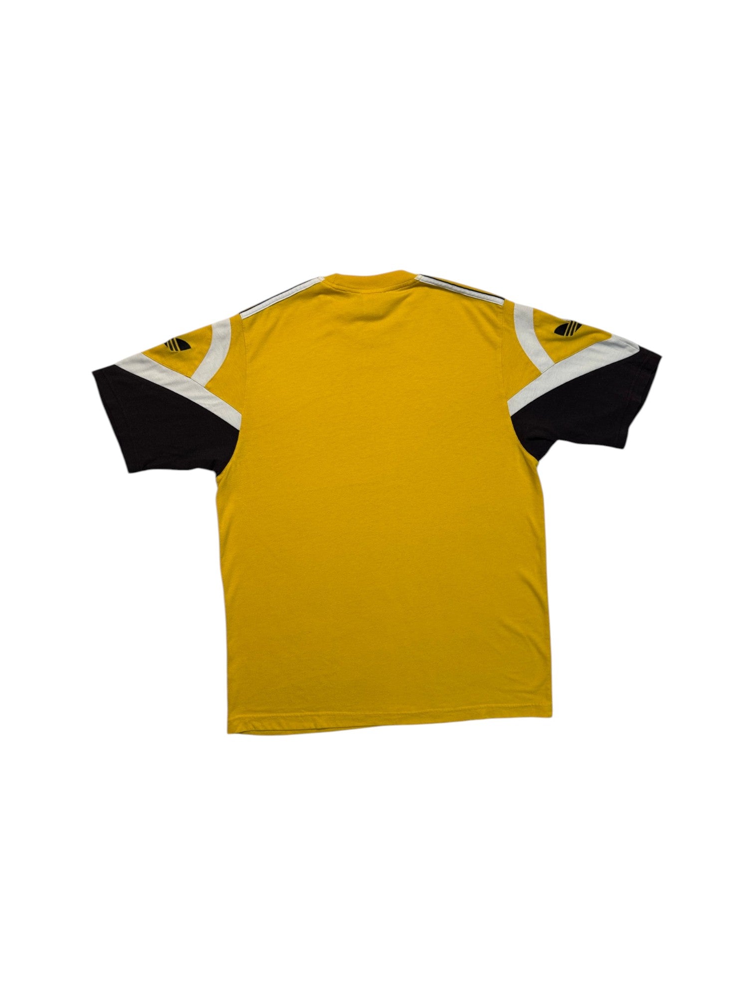 90s Adidas Shirt Sitor Gelb Schwarz D7 L - RareRags