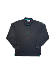 90s Adidas Equipment Longsleeve Schwarz D6 M - RareRags