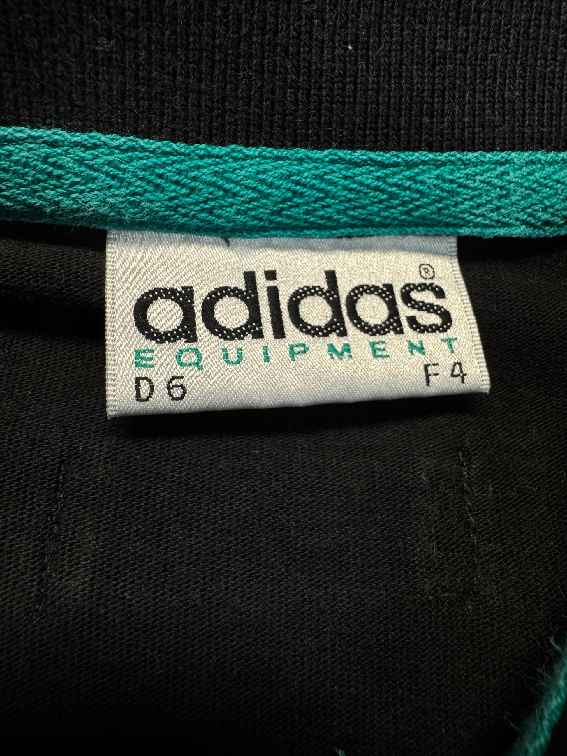 90s Adidas Equipment Longsleeve Schwarz D6 M - RareRags