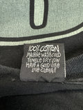 Vintage Stüssy Shirt 90s Crown Made In USA Single Stitch Schwarz XL