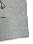 Vintage Hanes Shirt 90s Stained Grau M