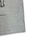 Vintage Hanes Shirt 90s Stained Grau M