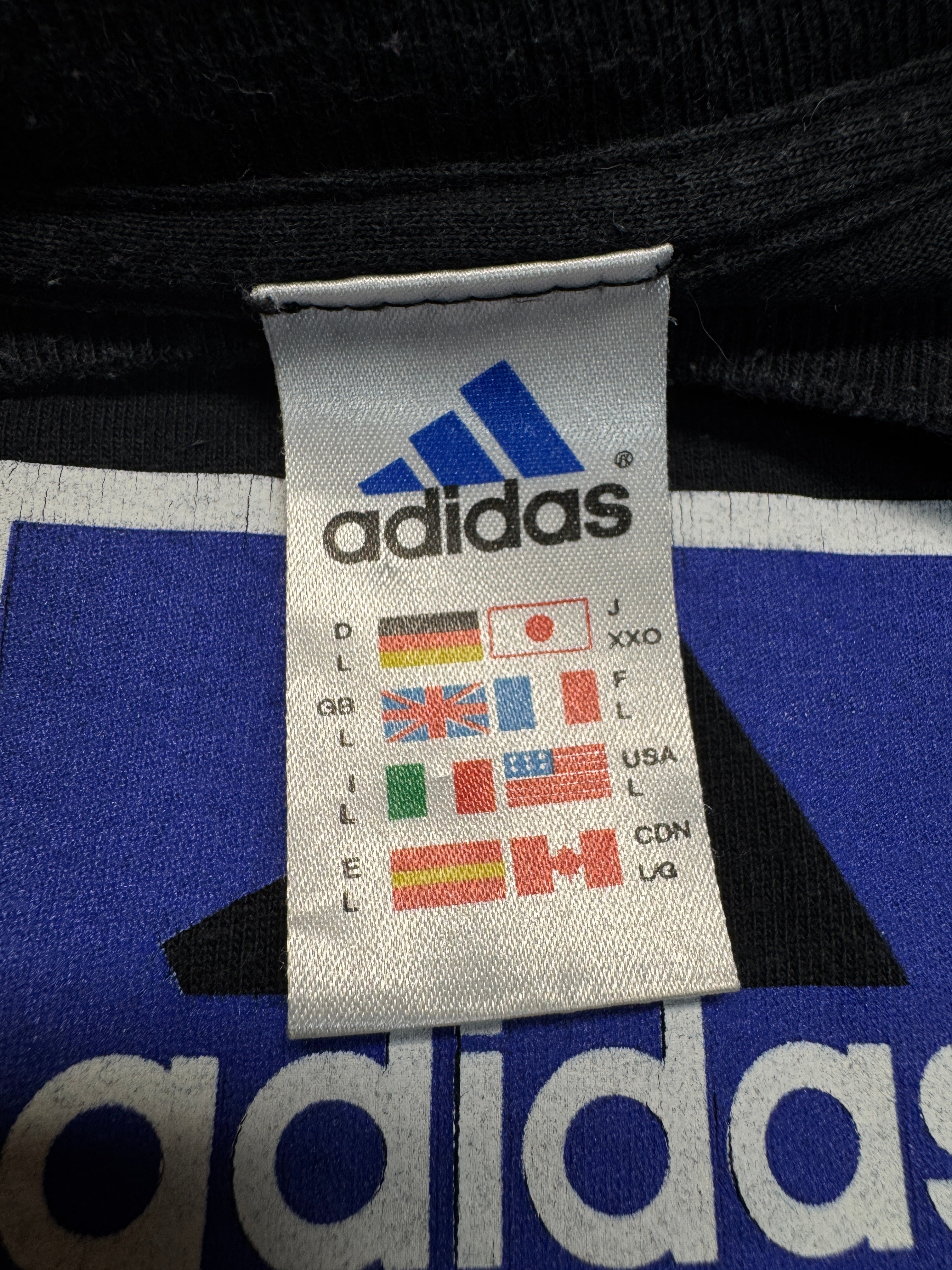 2000 Adidas Shirt THW Kiel Handball Schwarz L