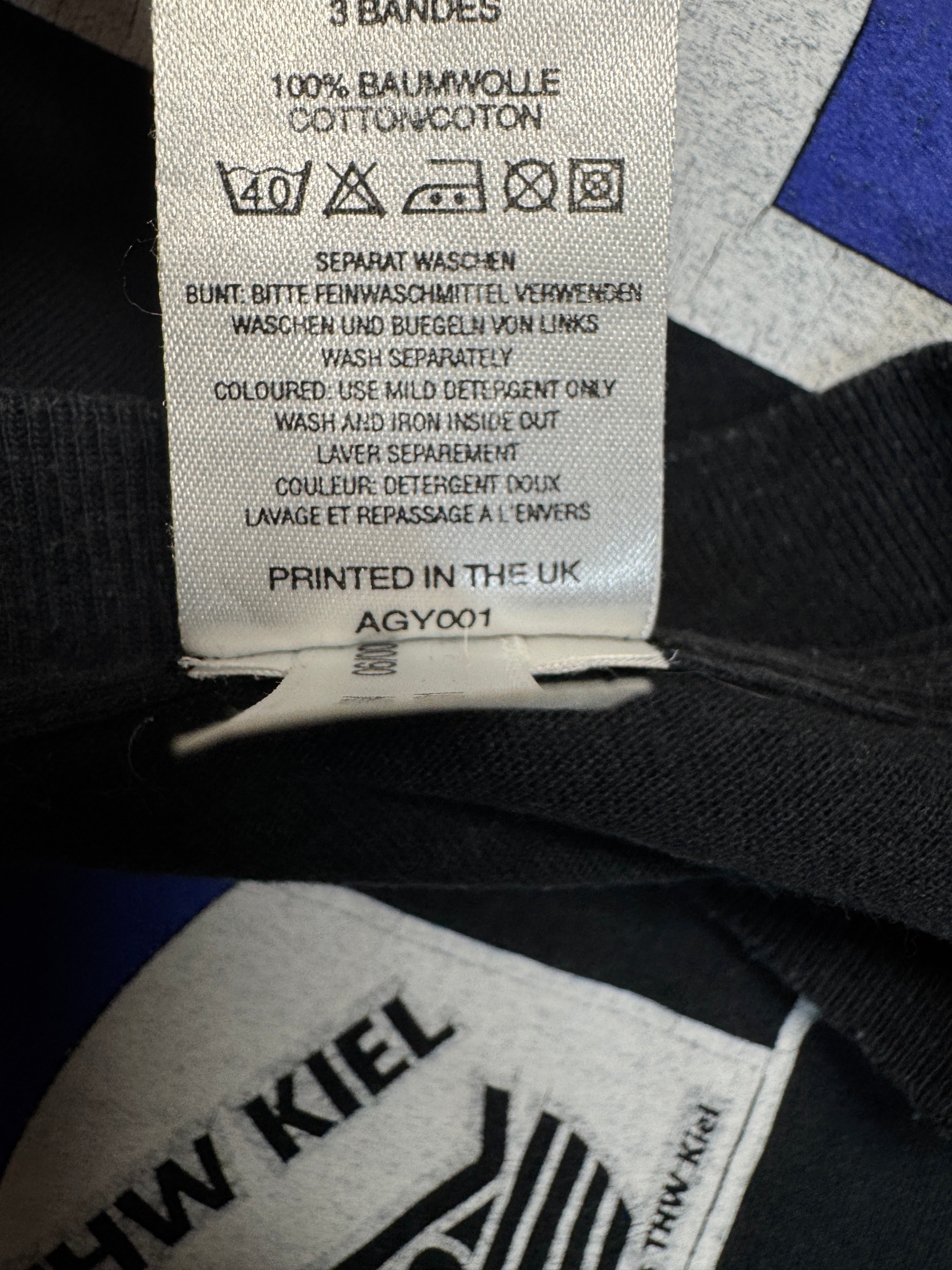 2000 Adidas Shirt THW Kiel Handball Schwarz L