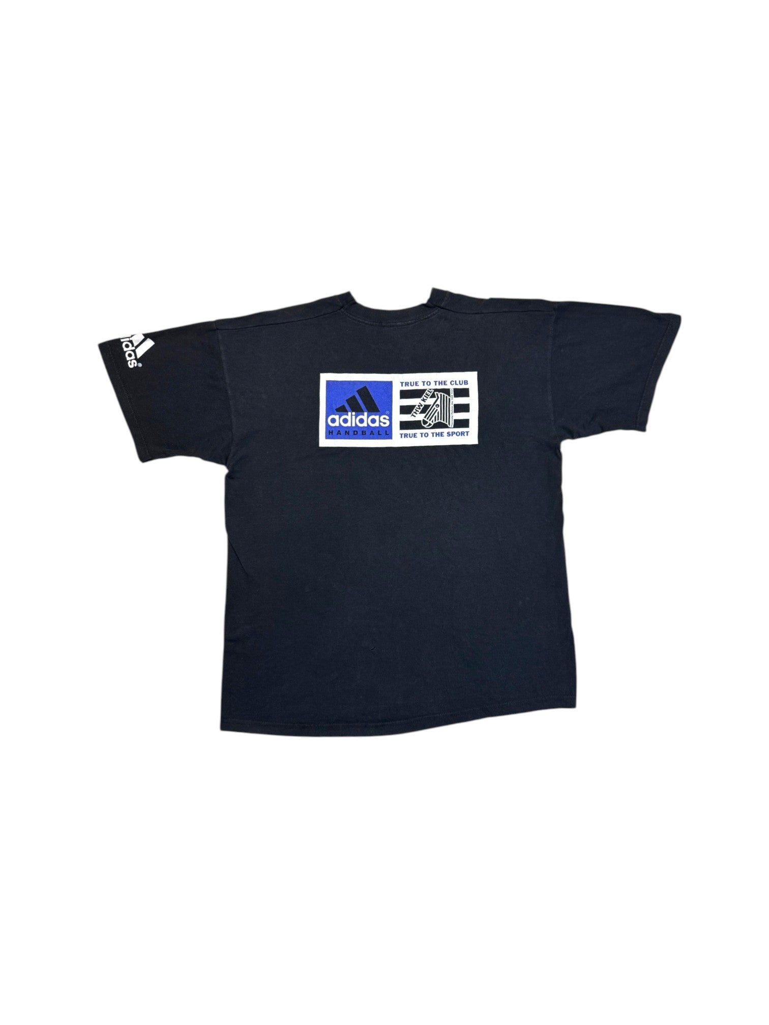 2000 Adidas Shirt THW Kiel Handball Schwarz L