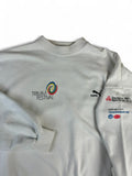 Vintage Puma Sweater 90s "Trimm Festival" Weiß L