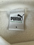 Vintage Puma Sweater 90s "Trimm Festival" Weiß L