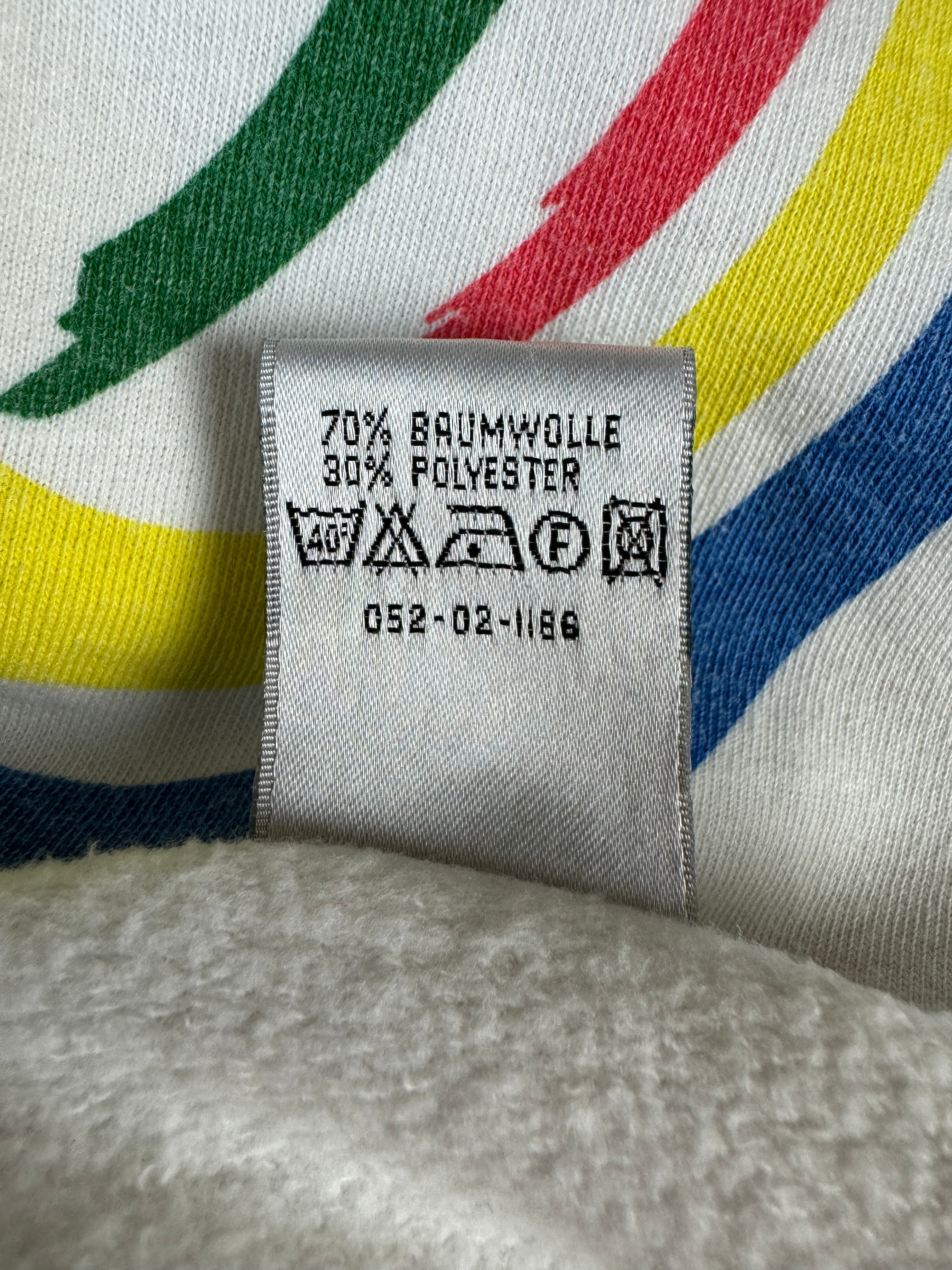 Vintage Puma Sweater 90s "Trimm Festival" Weiß L