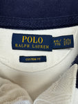 Ralph Lauren Poloshirt PRL CLUB Challenge Cup MCMXLVII Custom Fit Weiß XXL
