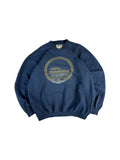 Vintage Diesel Sweater 90s "Your JEANS ARE Our Reputation" Made In Italy Dunkelblau (16) M
