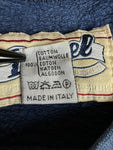 Vintage Diesel Sweater 90s "Your JEANS ARE Our Reputation" Made In Italy Dunkelblau (16) M