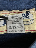 Vintage Diesel Sweater 90s "Your JEANS ARE Our Reputation" Made In Italy Dunkelblau (16) M