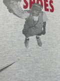 Rare! Vintage Nike Shirt 90s Jordan "It's gotta be da shoes..." Single Stitch Made In USA Grau XL