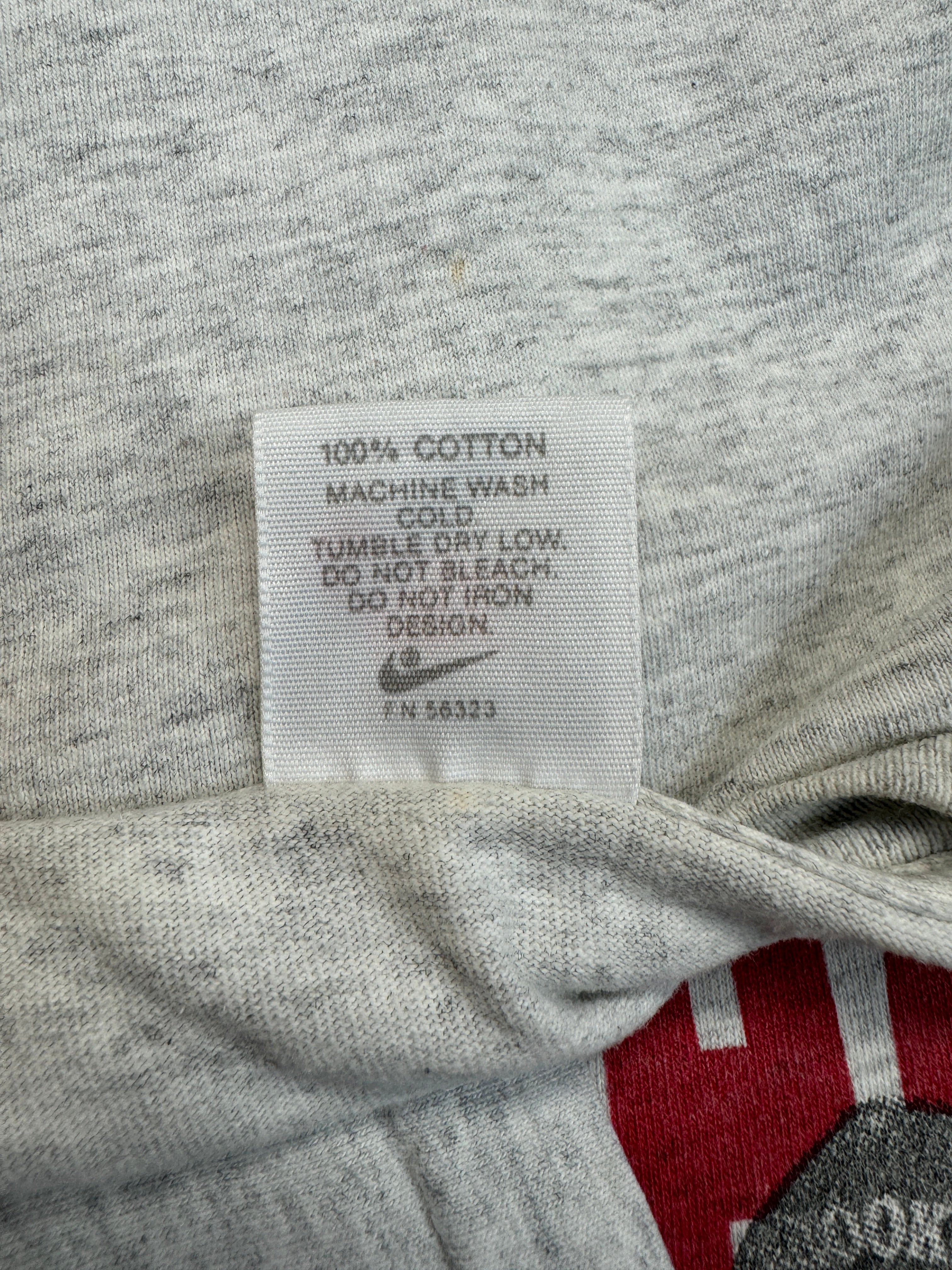 Rare! Vintage Nike Shirt 90s Jordan "It's gotta be da shoes..." Single Stitch Made In USA Grau XL
