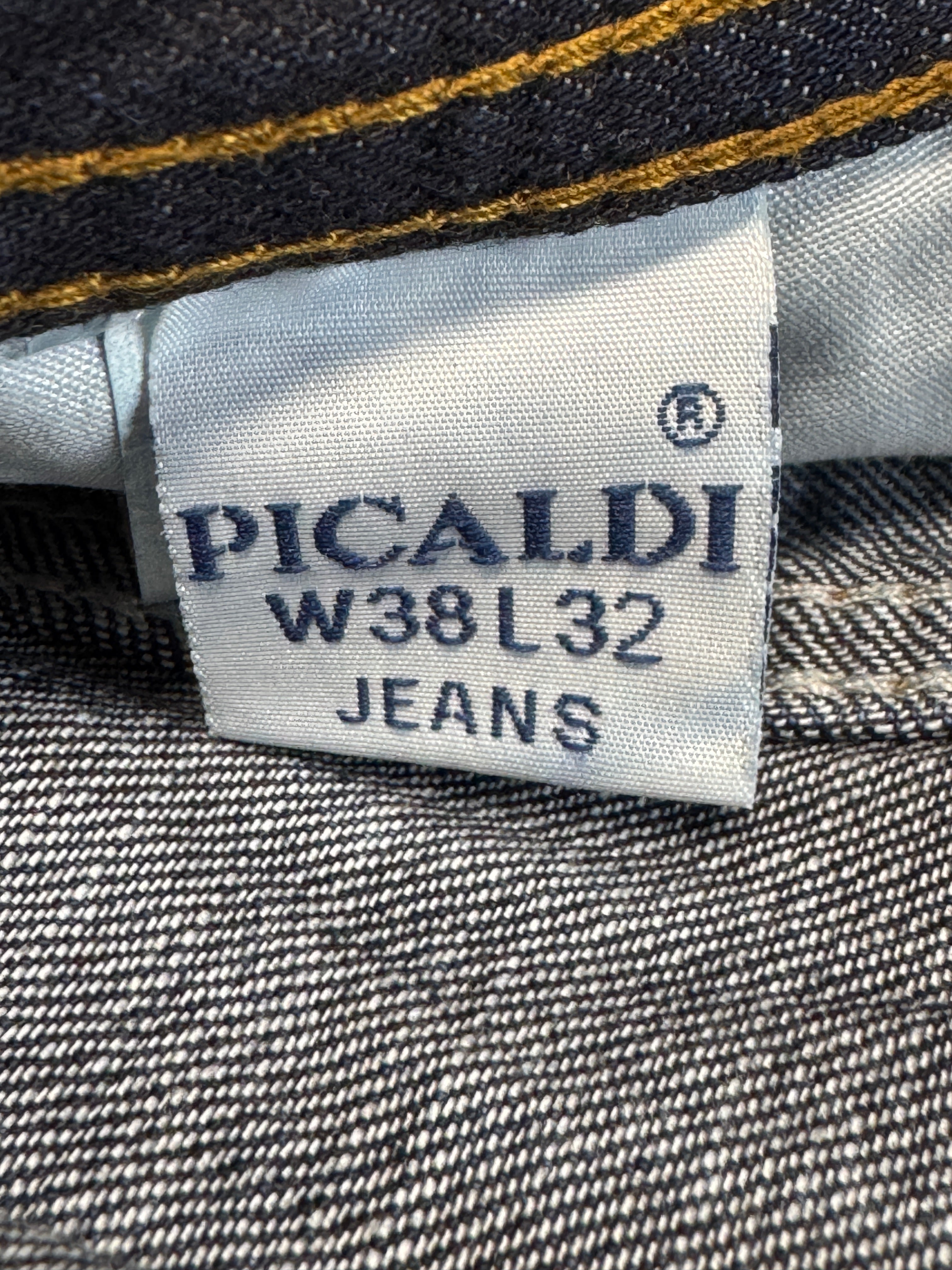 00s Picaldi Baggy Jeans "Massimo 2" Dunkelblau W38 L32 - RareRags