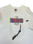 Vintage Nike Shirt 1994 Penn Relays Single Stitch Made In USA Weiß XXL