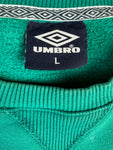 Vintage Umbro Sweater Late 90s Made In Portugal Grün L