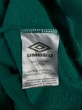 Vintage Umbro Sweater Late 90s Made In Portugal Grün L