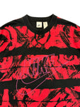 Vintage Nike Shirt 90s Made in Portugal Schwarz Rot L