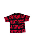 Vintage Nike Shirt 90s Made in Portugal Schwarz Rot L