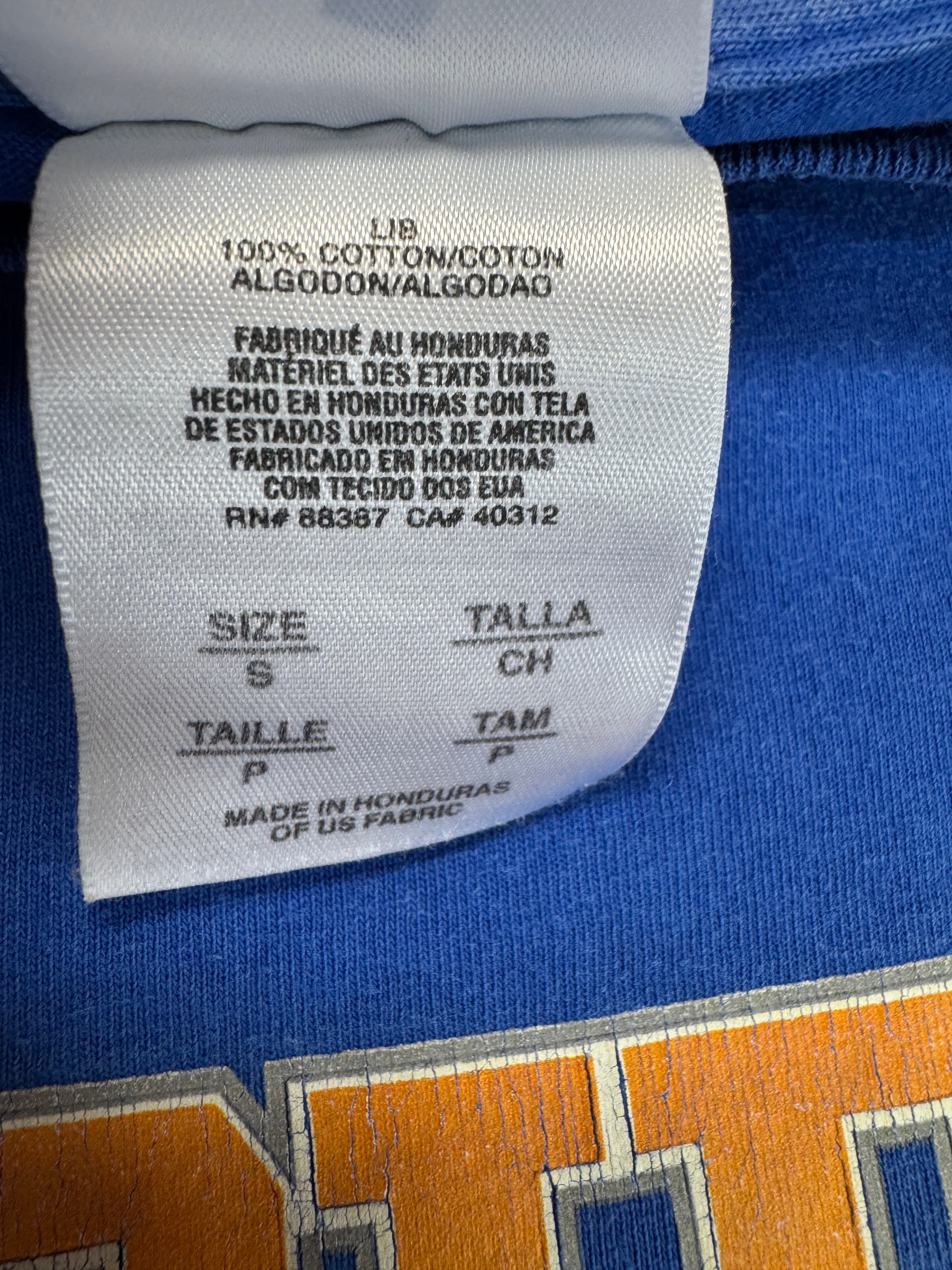 90s Adidas Shirt "Worldwide" Blau S