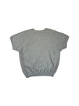 Vintage Nike Shirt 80s Raglan Dicker Stoff Grau L-XL