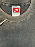 Vintage Nike Team Shirt 90s South Africa "Rugby is survival of the fiercest" Schwarz XXL