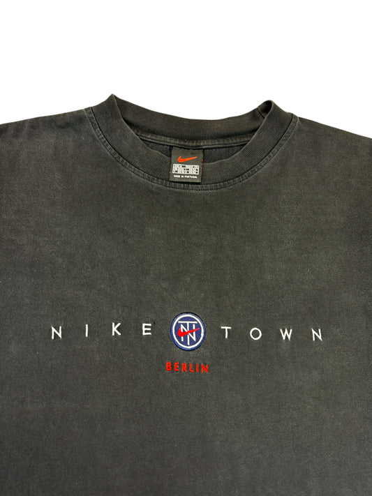 Vintage Nike Town Shirt 90s Berlin Schwarz M