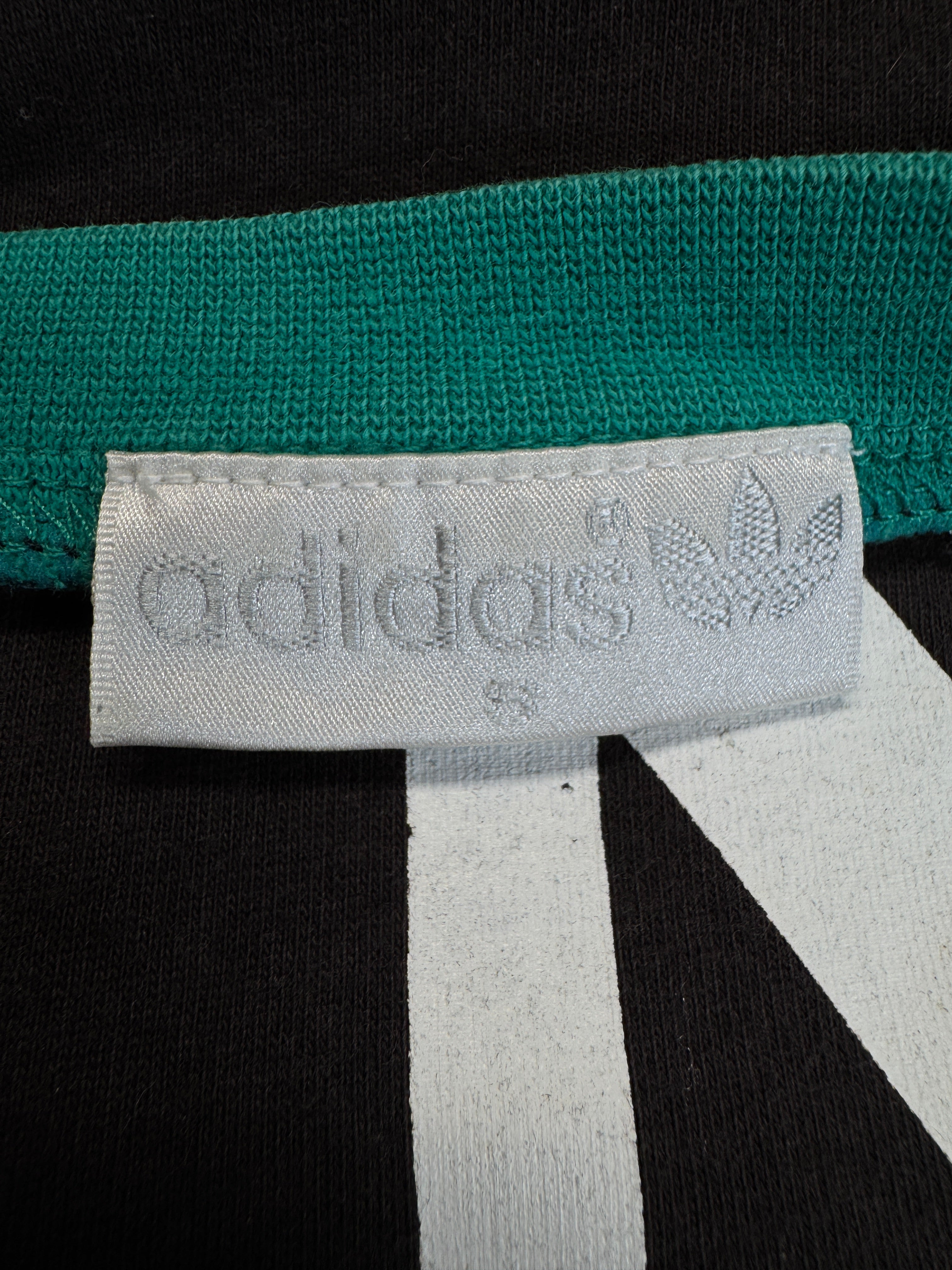 90s Adidas Shirt Dikembe Mutombo Schwarz S