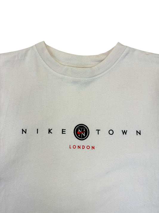 Nike Town Shirt 00s London Made In Portugal Weiß S