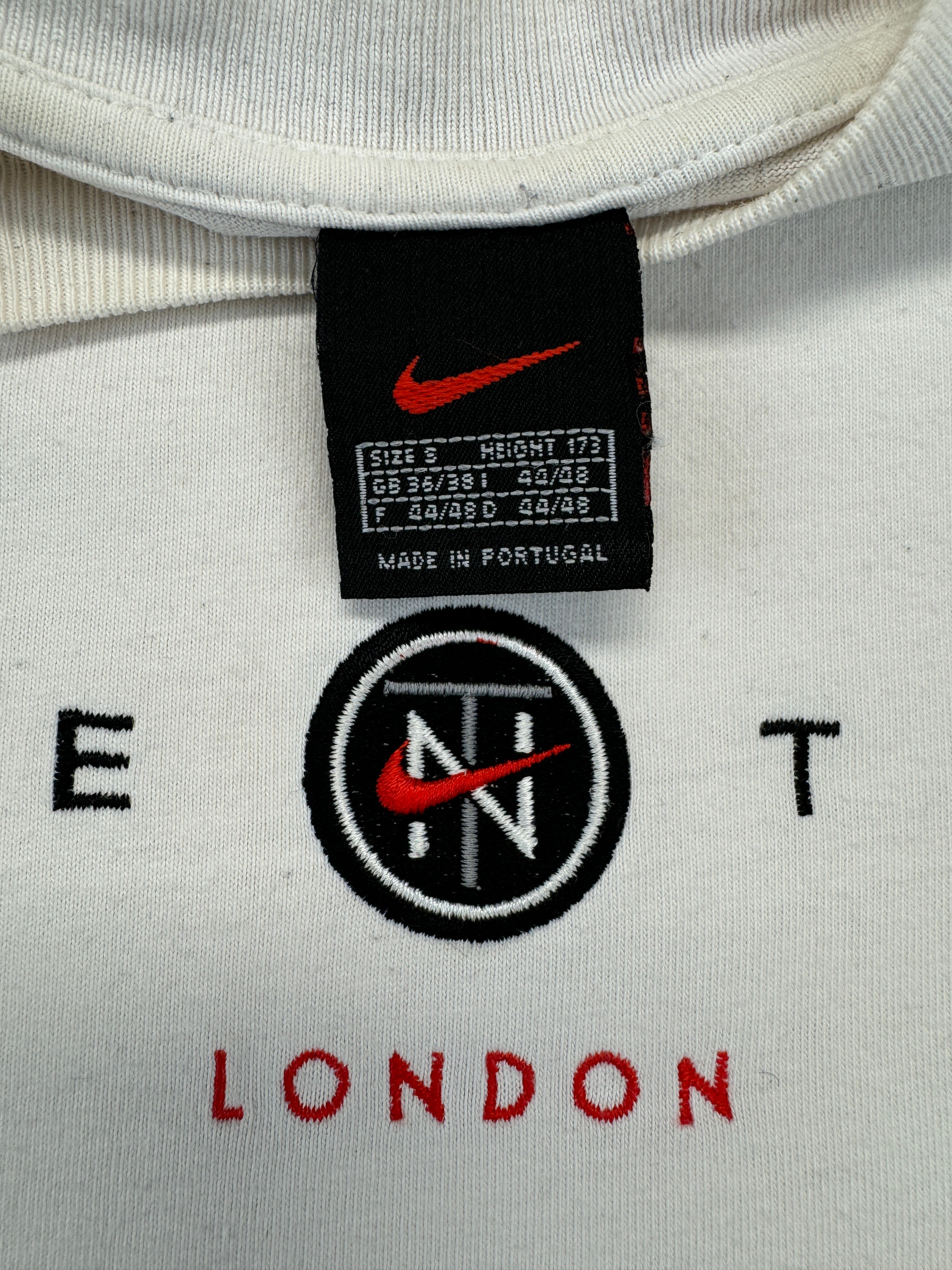 Nike Town Shirt 00s London Made In Portugal Weiß S