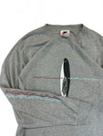 Vintage Nike Longsleeve 90s Honolulu Marathon Made In USA Grau S