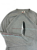 Vintage Nike Longsleeve 90s Honolulu Marathon Made In USA Grau S