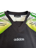 90s Adidas Shirt Schwarz Grün D6 M