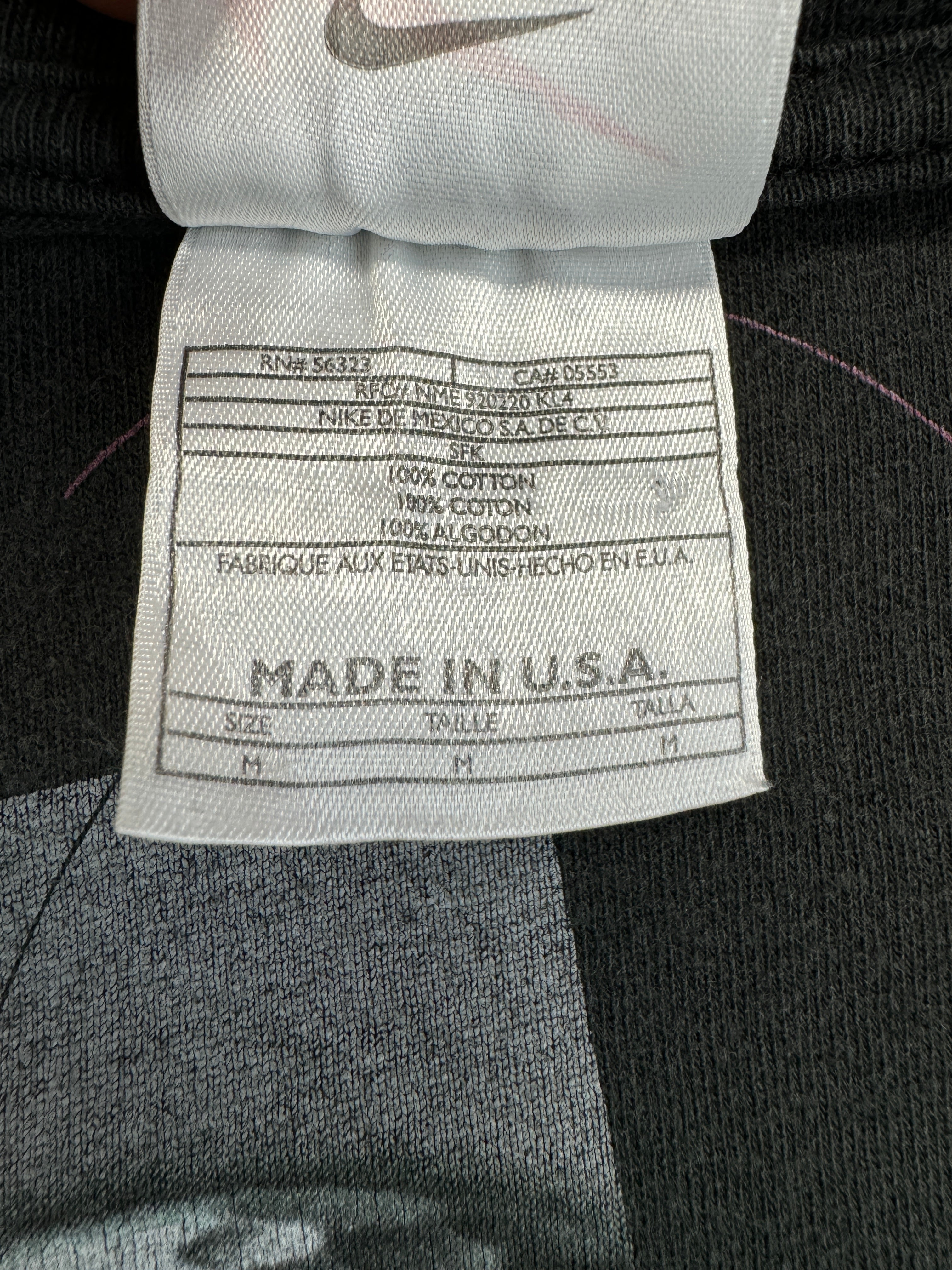 Vintage Nike Shirt 90s Tiger Woods Golf PGA Tour Made In USA Schwarz M
