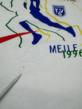Vintage Nike Shirt 1996 6 Internationale Meile Travemünde Made In Portugal Weiß M-L