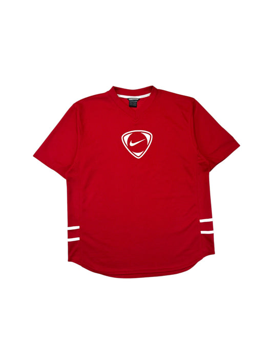 Nike Total 90 Shirt/Trikot 00s Basic Logo Rot XL