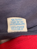 80s Adidas Shirt "Spirit of the Games" Made In USA Single Stitch Rot Grau L