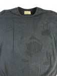 Vintage Carlo Colucci Strickpullover 90s Made In Germany Golfing Bear Dunkelblau (54) L-XL