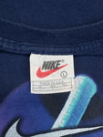 Vintage Nike Shirt 90s Court Tennis Made In USA Blau L