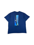 Vintage Nike Shirt 90s Court Tennis Made In USA Blau L