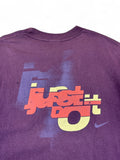 Vintage Nike Shirt 90s "Just do it" Lila XL