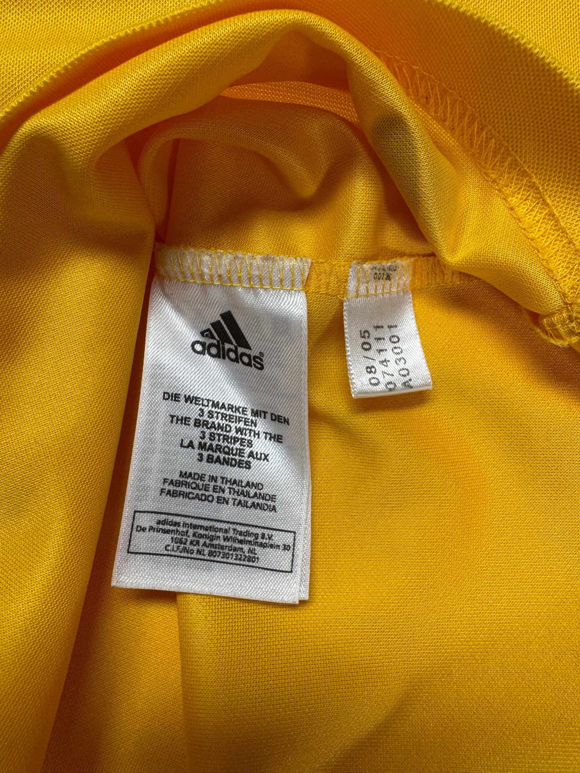 2006/06 Adidas Trikot South Africa Gelb Grün 2XL - RareRags