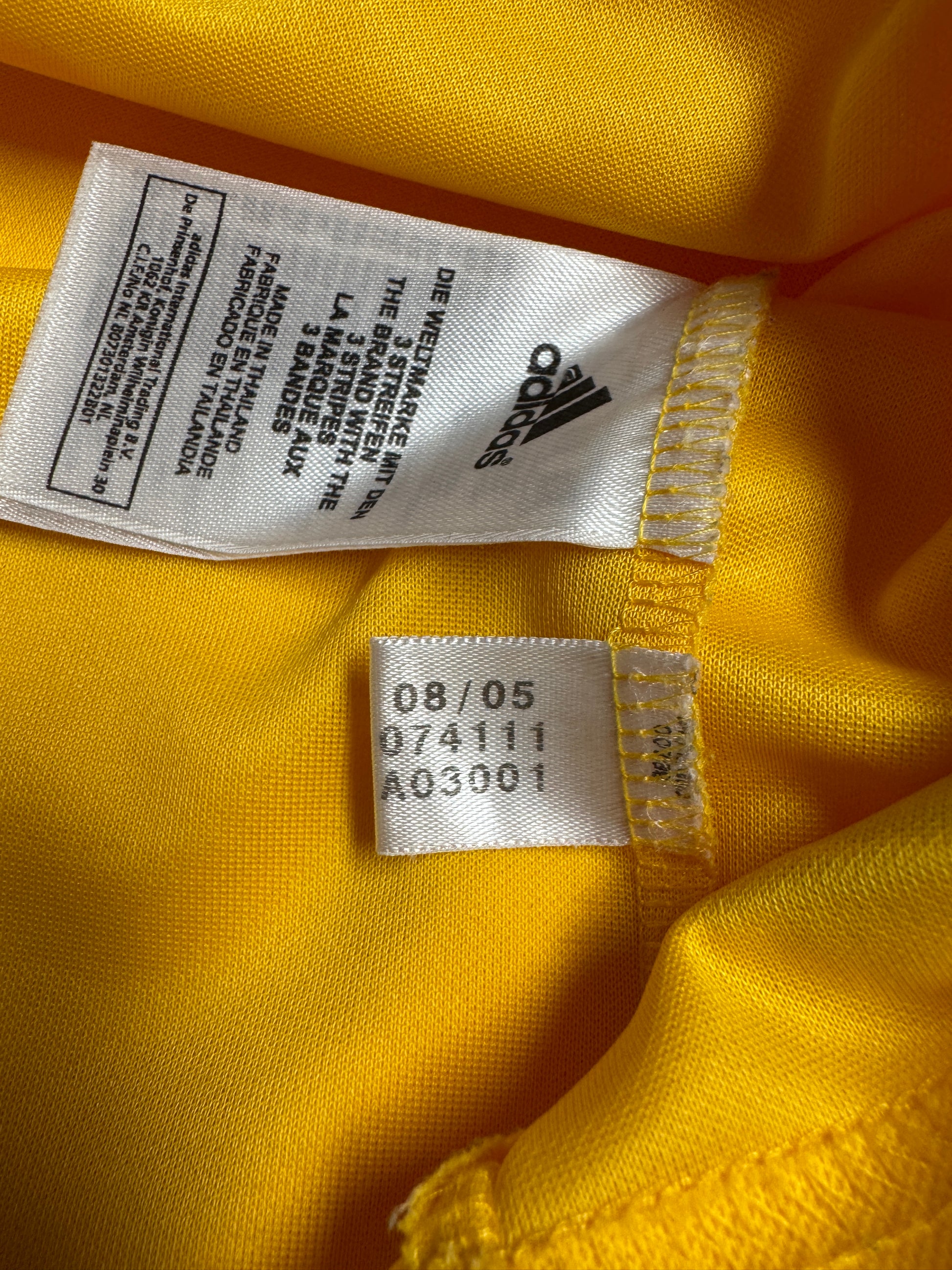 2006/06 Adidas Trikot South Africa Gelb Grün 2XL - RareRags