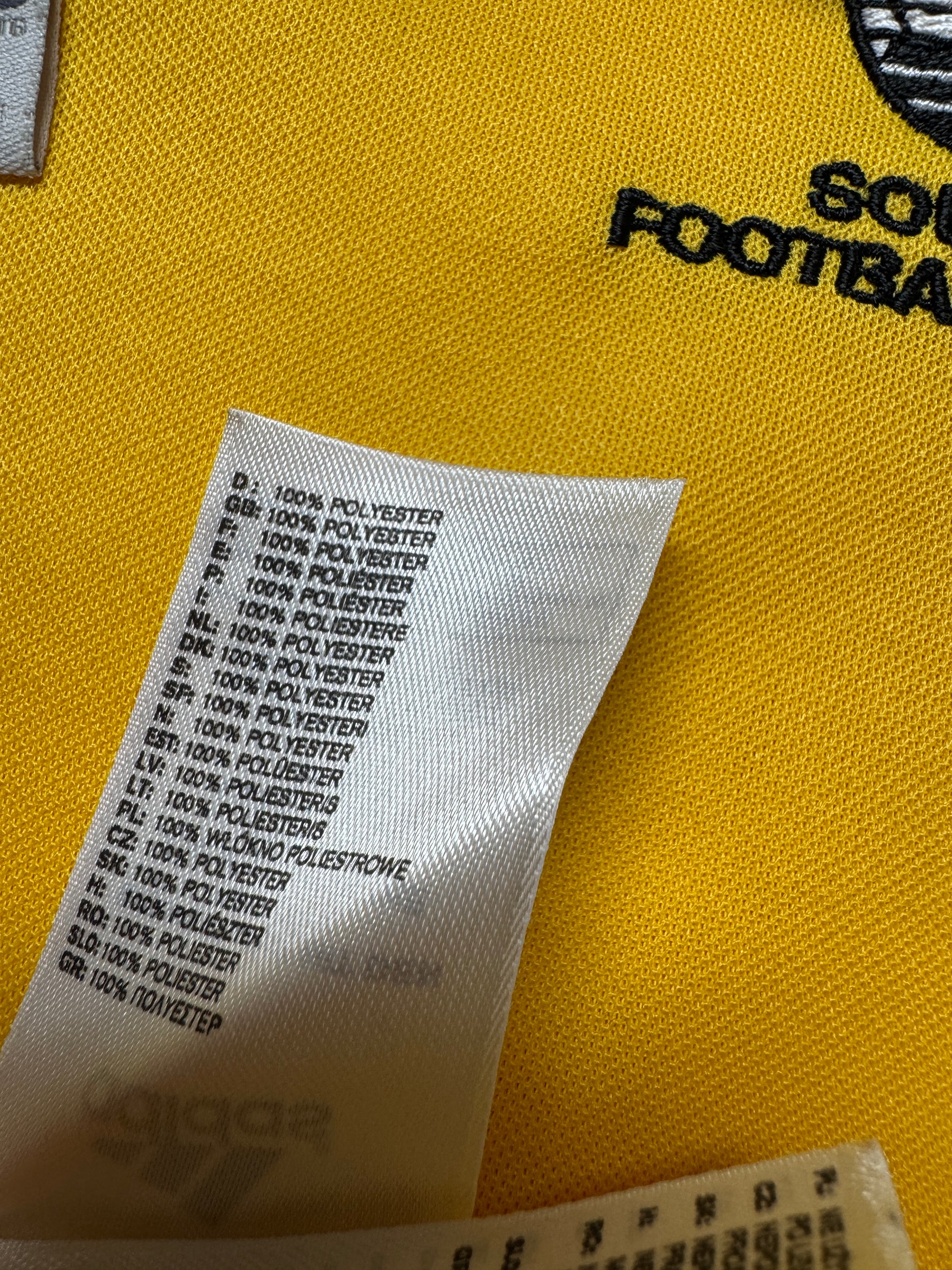 2006/06 Adidas Trikot South Africa Gelb Grün 2XL - RareRags